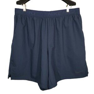 Nike Pro Flex Vent Max Shorts Men's 3XL Navy Blue Dri-Fit Athletic Basketball